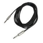 BULK100LU6 CABLE PLUG MONO 6.3MM A PLUG MONO 6.3MM CON RESORTE DE 6M «PROEL»
