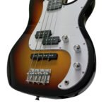 VZ-PJ/SB BAJO ELÉCTRICO 4 CUERDAS 46" SUNBURST C/GOLPEADOR BLANCO C/FUNDA «VOZZEX» - Imagen 3