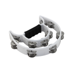 MXT-PMD-20/WH PANDERETA 20 SONAJAS BLANCO "MXT"