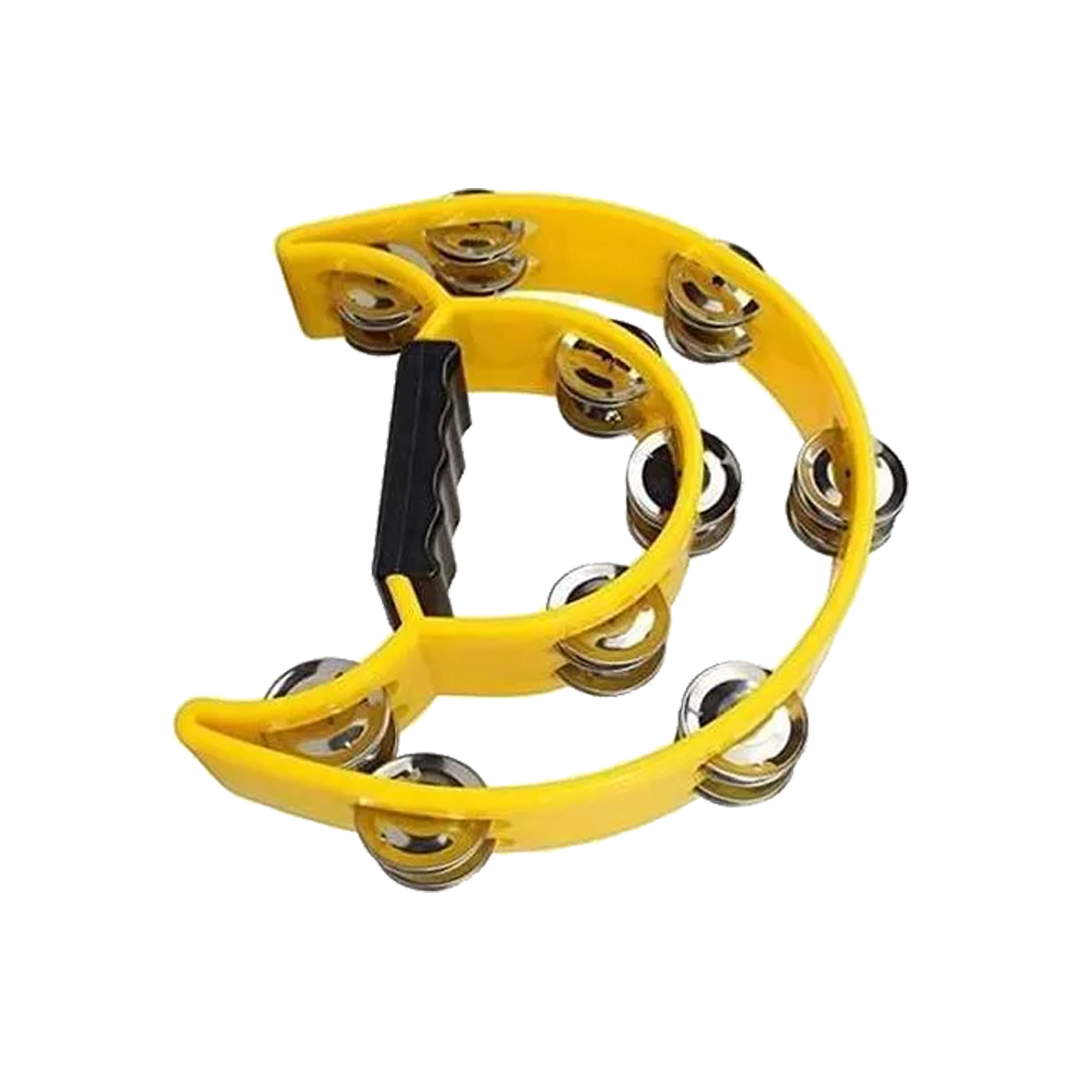 MXT-PMD-20-YL-web.png MXT-PMD-20/YL PANDERETA 20 SONAJAS AMARILLO "MXT" - Imagen 1