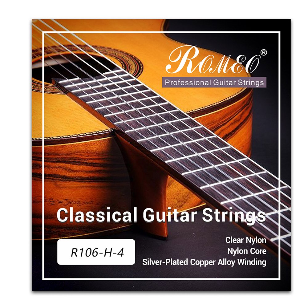 R106-H-4.jpg R106-H-4 CUARTA CUERDA D/NYLON DIA.0.030" P/GUITARRA ACÚSTICA «ROMEO» - Imagen 1