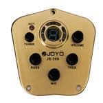 JE-309 ECUALIZADOR 3 BANDAS+ AFINADOR P/GUITARRA "JOYO"