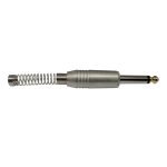 LN-3017SL CONECTOR PLUG MONO 6.35MM PLATEADO C/ RESORTE "L&N-ACOUSTICS" - Imagen 2