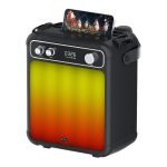 CM50 PARLANTE ACTIVO PORTATIL 6.5" C/MICROFONO INALAMBRICO, BT TWS, BATERIA RECARGABLE 30W C/LUCES «SOUNDKING»