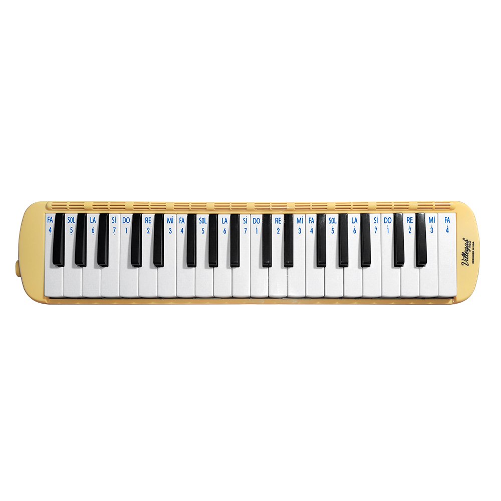 vgs-37kn-yl_WEb.psd.jpg VGS-37KN-YL MELODICA 37 TECLAS AMARILLO C/ESTUCHE «VILLEGAS» - Imagen 1
