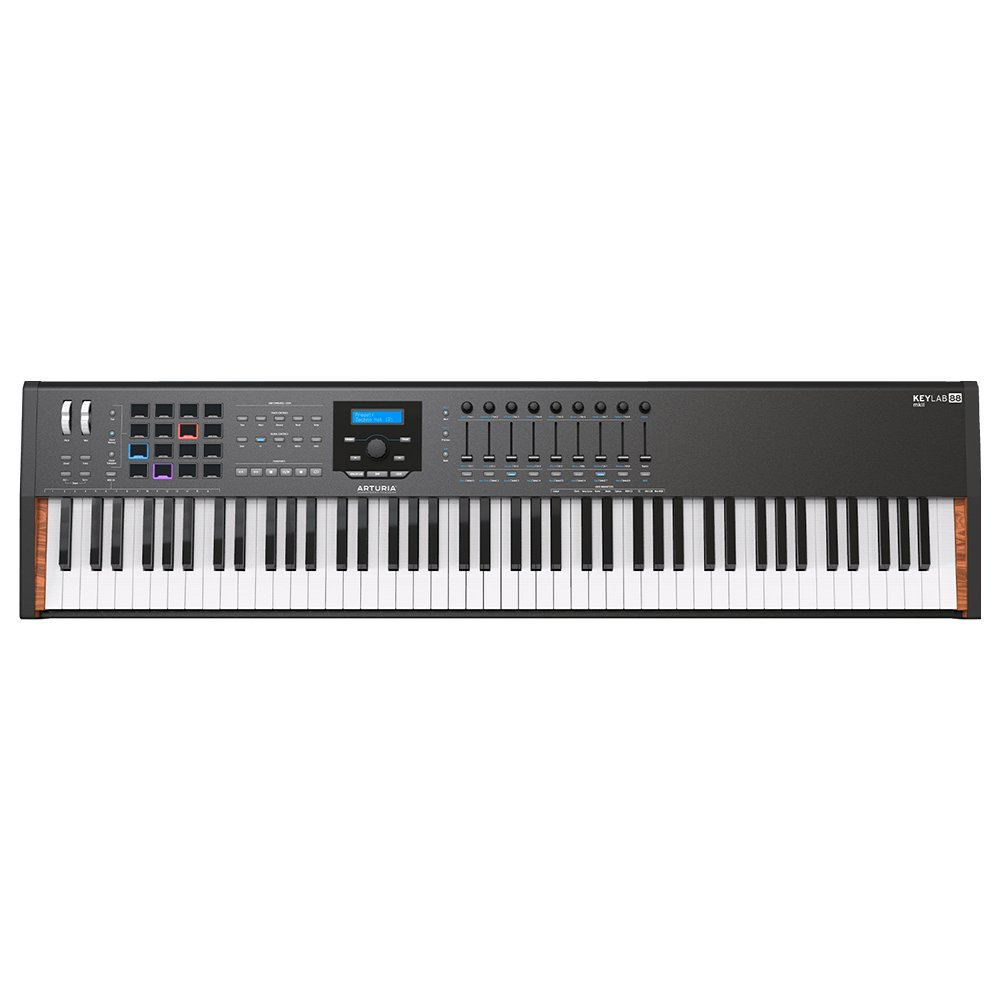 KEYLAB-88-MKII-BLACK-EDITION-1.jpg KEYLAB 88 MKII BLACK EDITION - Controlador Keylab 88 MKII Black Edition "ARTURIA" - Imagen 1