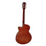 VZ-CH4000/SB GUITARRA ACUSTICA SUNBURST 40" CUERDAS DE METAL C/CORTE C/FUNDA "VOZZEX" - Imagen 2